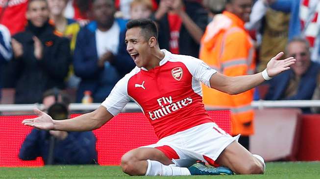 Alexis Sanchez, Pemain Termahal Chile di Skuat The Gunners