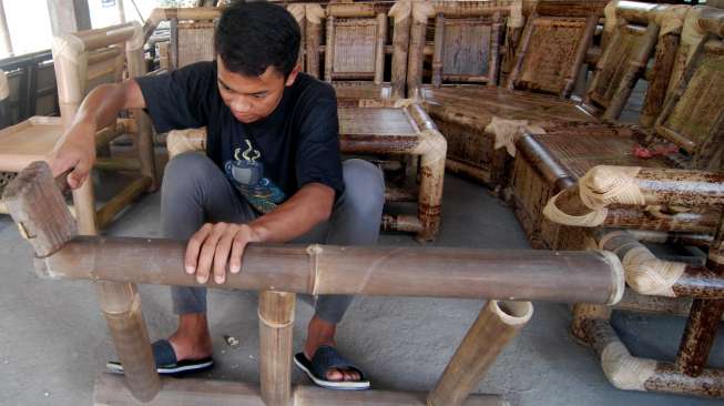Ekspor Kerajinan Bambu dari Bali Melorot