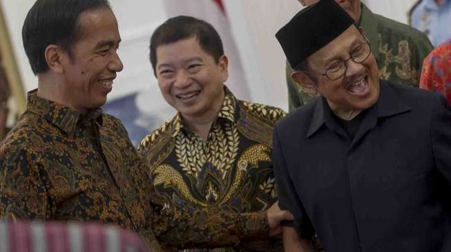 Jokowi Bertemu Habibie