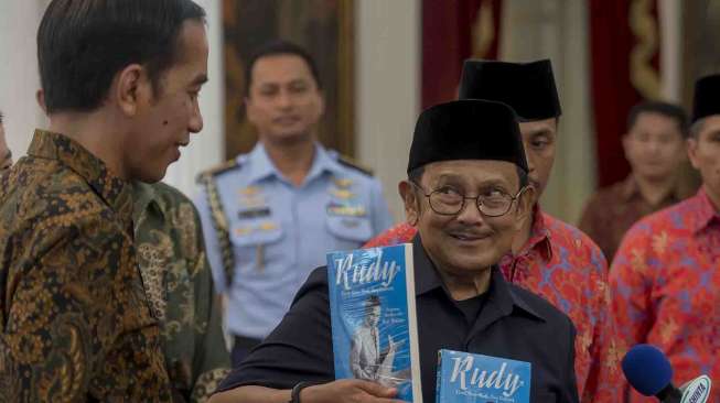 Jokowi Bertemu Habibie