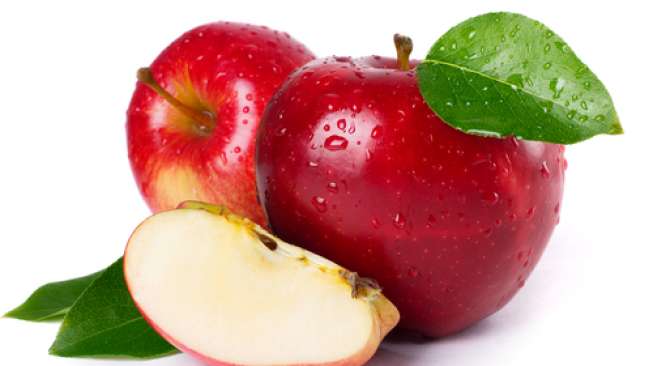 Ilustrasi buah apel yang baik untuk kesehatan anak.  (Shutterstock)