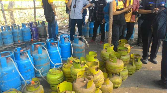 Pengoplos Gas Elpiji 3 Kg Ditangkap di Bekasi