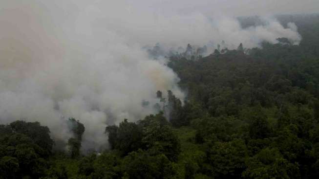 Operasi Pemadaman Kebakaran Lahan