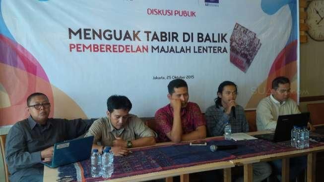 AJI dan FAA PPMI Kecam Penarikan dan Pelarangaan Majalah Lentera