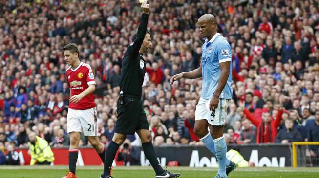 Manchester United menjamu Manchester City di Old Trafford (26/10) [Reuters]