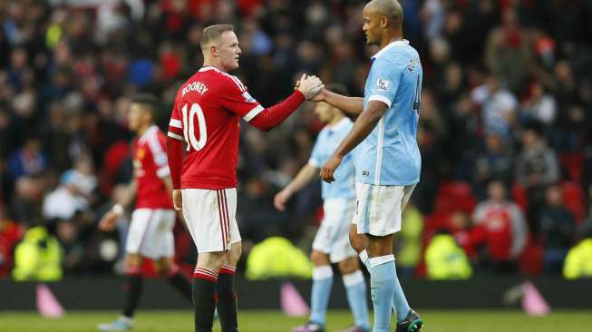 Manchester United menjamu Manchester City di Old Trafford (26/10) [Reuters]