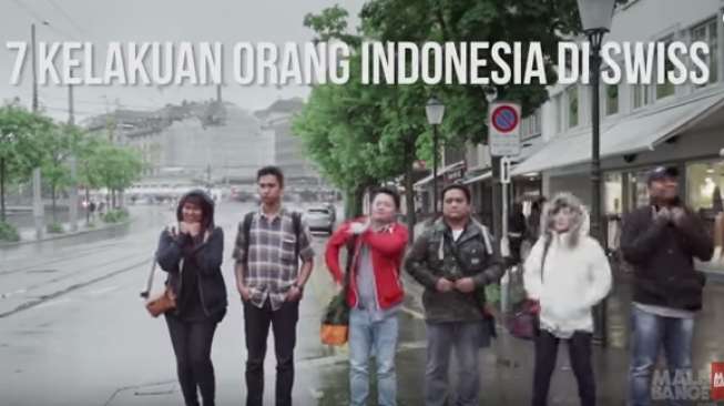 VIDEO: 7 Kelakuan Orang Indonesia saat Liburan ke Swiss