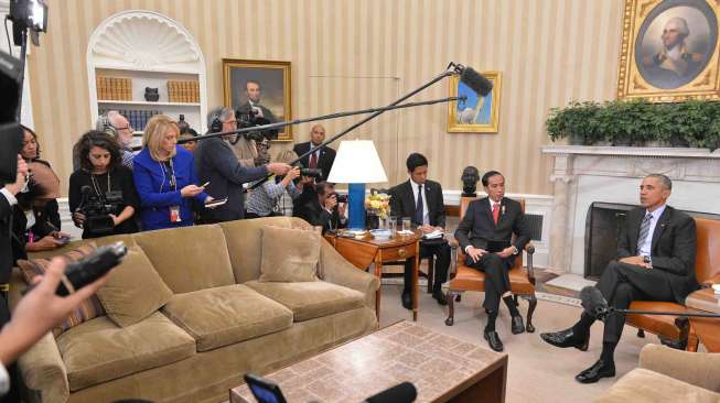 Jokowi Bertemu Obama