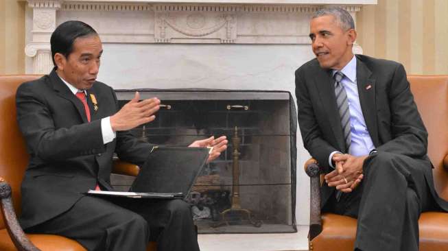 Jokowi Bertemu Obama