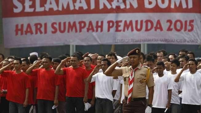 Sebanyak 2000 Warga Binaan Pemasyarakatan (WBP) mengikuti peringatan hari Sumpah Pemuda.