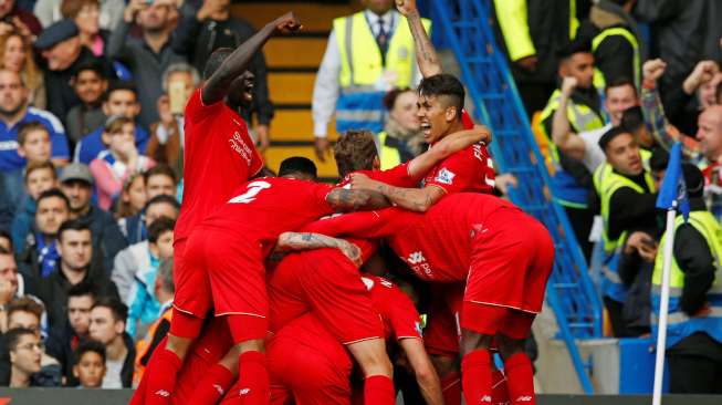 Liverpool Sukses Bungkam Chelsea 3-1 di Stamford Bridge