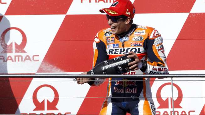 Ditendang Rossi, Ini Curhatan Marquez