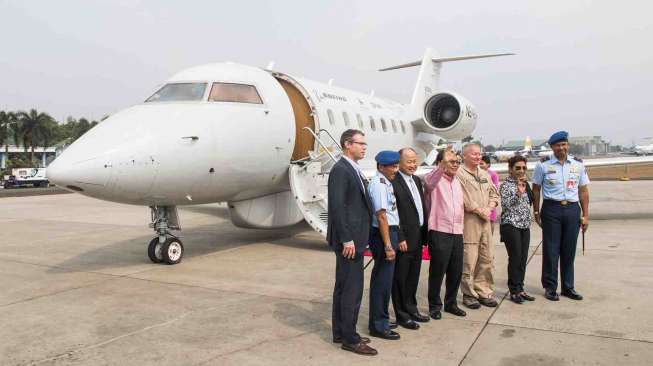 Uji Coba Pesawat Boeing MSA