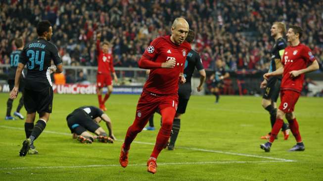 Tuntaskan Dendam, Bayern Lumat Arsenal 5-1