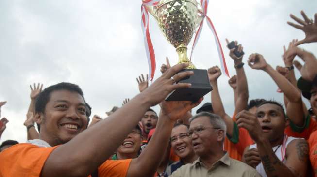 Persipare Juarai Habibie Cup, Kurnia Meiga jadi Pahlawan