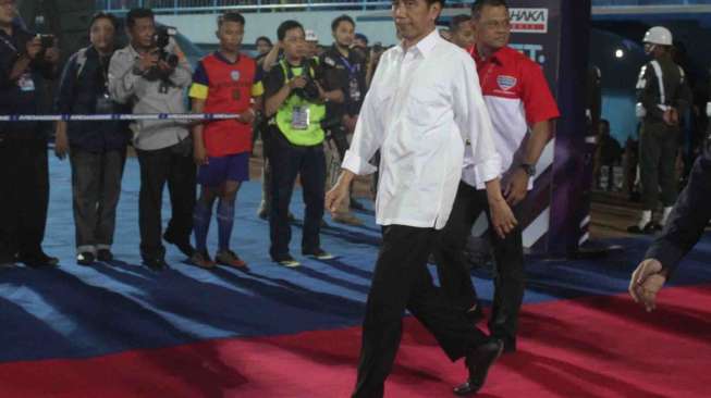 Jokowi Buka Turnamen Piala Sudirman