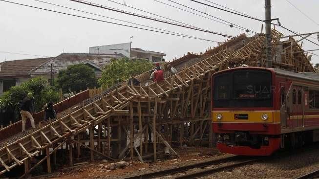 JPO Pasar Minggu Baru Dikebut