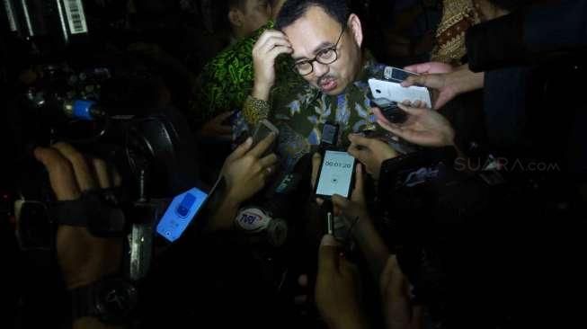 Sudirman Said diperiksa sebagai saksi untuk tersangka sekretaris pribadi Dewie Yasin Limpo, Rinelda Bandaso.