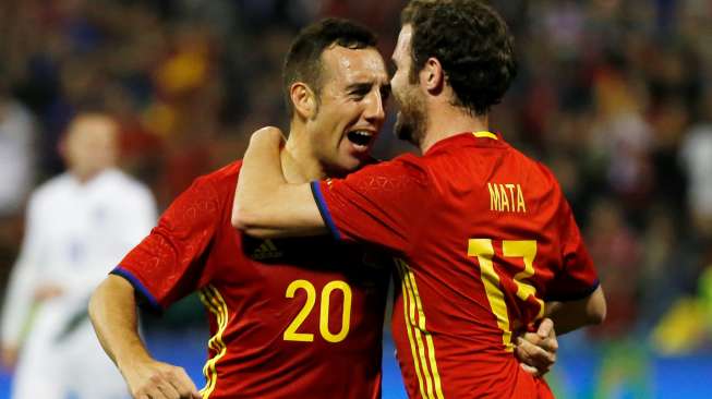 Spanyol Taklukkan Inggris, Belgia Bekap Italia