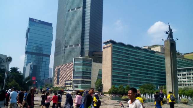 Antusias Warga Tinggi Berkegiatan Saat Car Free Day di Jakarta
