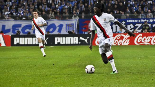 Striker timnas Togo, Emanuel Adebayor (Shutterstock).