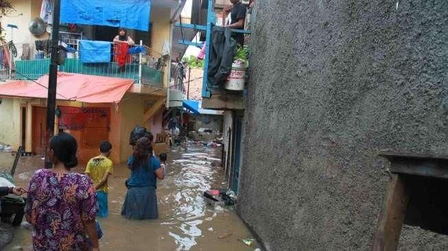 Kampung Pulo Kembali Banjir