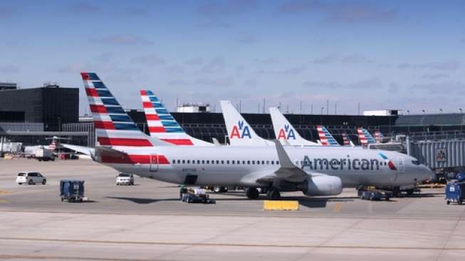 14 Pesawat American Airlines Dibekukan, Gara-gara Tempat Sampah?