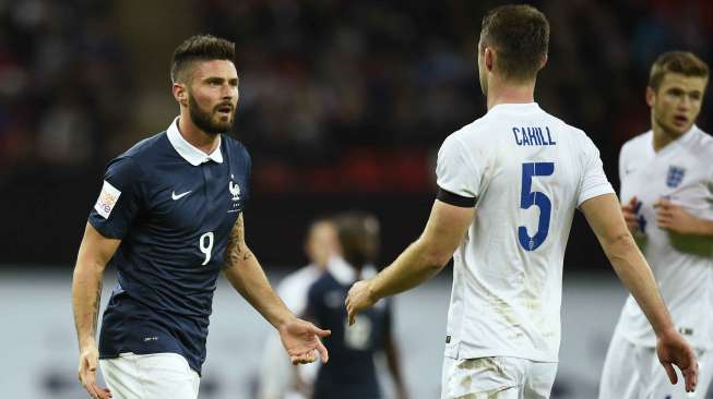 Prancis Kalah, Giroud Frustasi