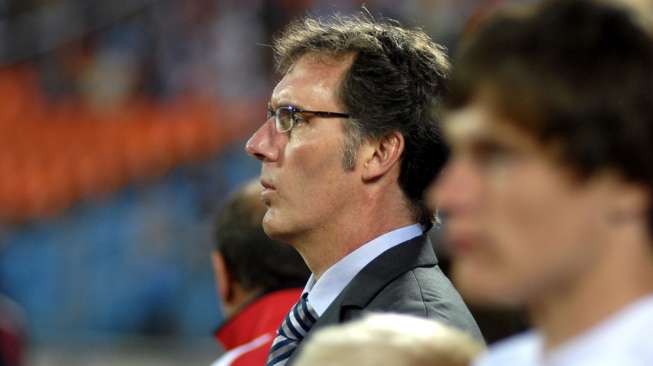 Pelatih PSG Laurent Blanc. (Shutterstock)