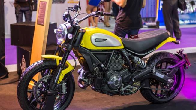 Ilustrasi Ducati Scrambler (Shutterstock).