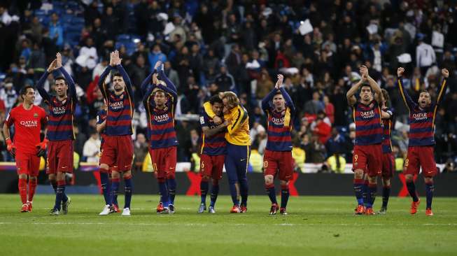 Neymar dan Suarez Permalukan Madrid di El Clasico Pertama