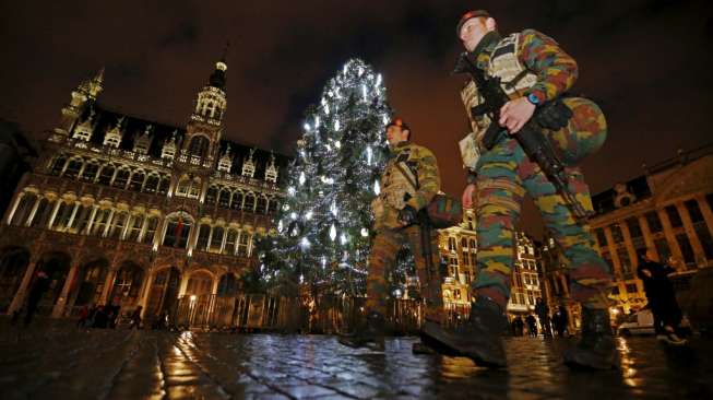 Kejar Buronan Teroris, Belgia Masih Berlakukan Keadaan Darurat