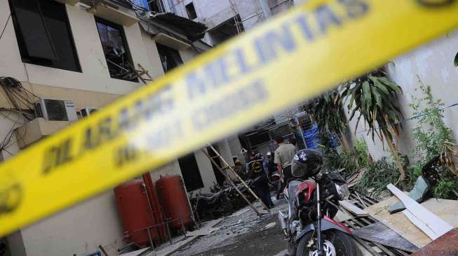 Gedung Ortala Tertimpa Tiang