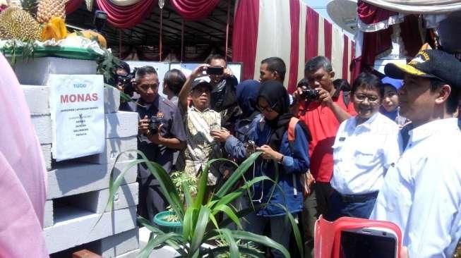 Menteri Yuddy Terkejut Ada Tugu Monas di Area TPS