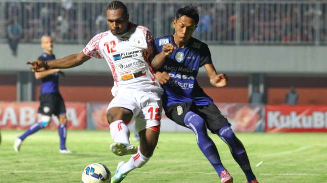 Kalah dari Arema, Ini Komentar Pelatih Persipura