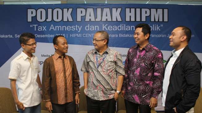 HIPMI Tax Center Desak Tax Amnesty Berasas Keadilan