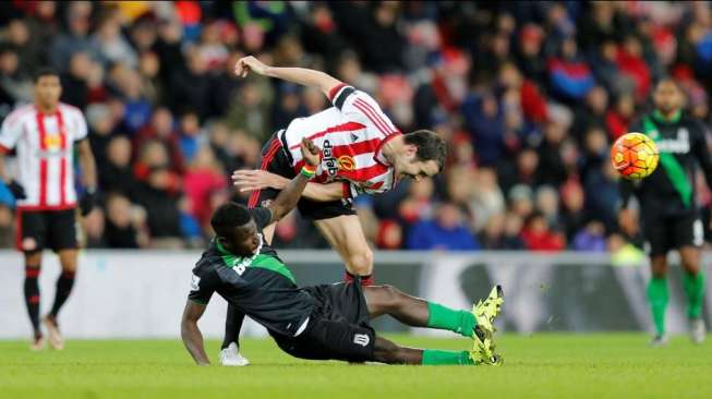 Mame Diouf, Mantan Striker MU di Lini Depan Stoke City