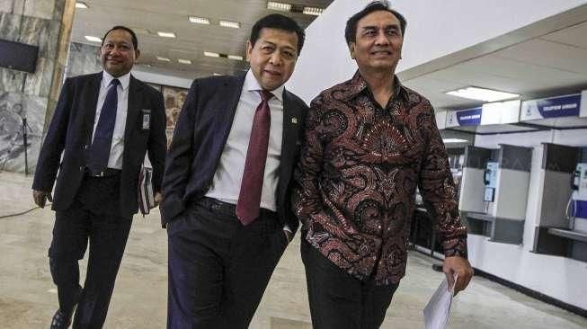 Terkait Perombakan F-PG, Novanto Klaim Laksanakan Keputusan Ical