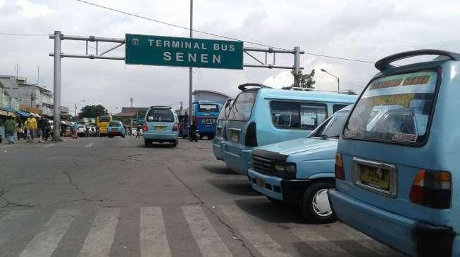 Terminal Pasar Senen, Jakarta Pusat [suara.com/Eva Aulia]