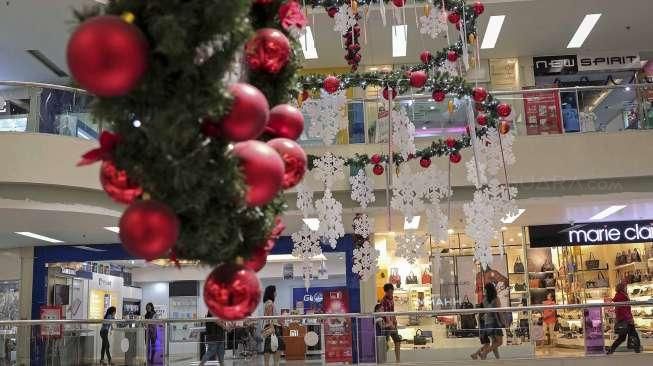 Liburan Natal di Mall