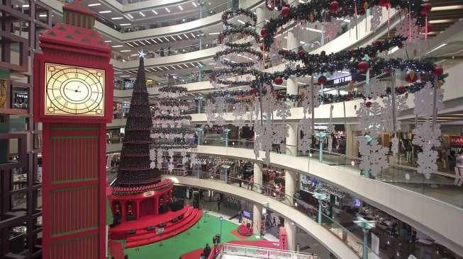 Liburan Natal di Mall