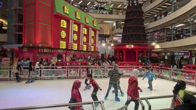 Liburan Natal di Mall