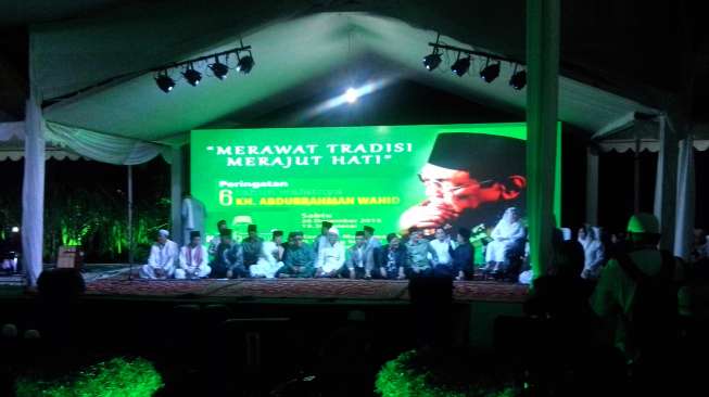 Haul Gus Dur ke-6 Berlangsung Ramai dan Hikmat