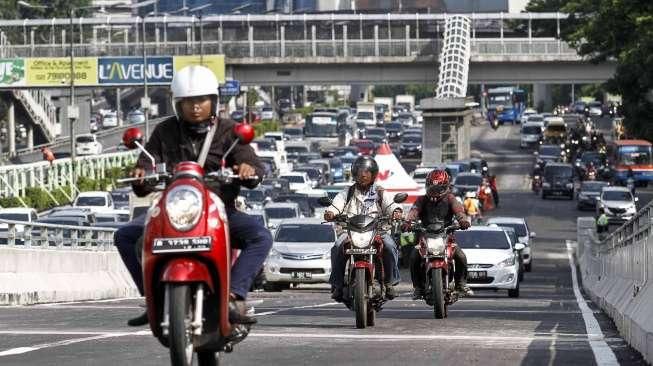 Uji Coba Flyover Kuningan