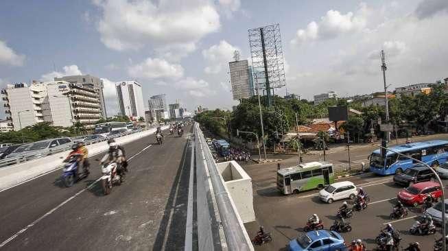 Uji Coba Flyover Kuningan