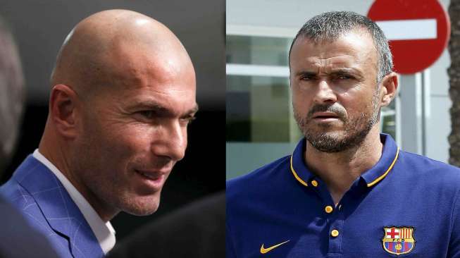 Enrique Ternyata Pernah Berseteru dengan Zidane