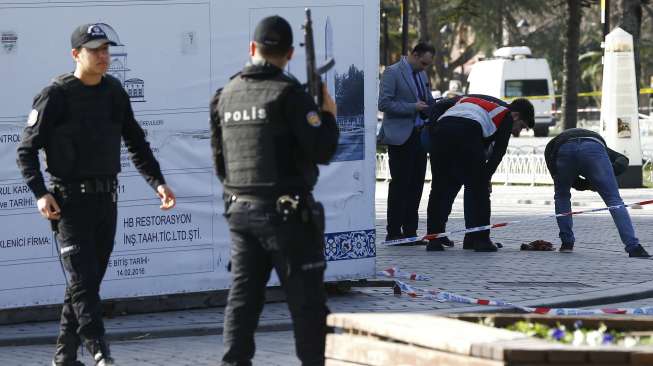 Turki Tahan 68 Orang Terkait Bom Istanbul