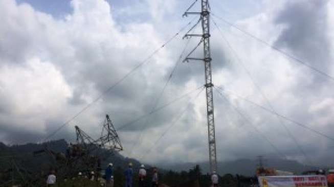 PLN Berhasil Operasikan Tower Emergency di Padang