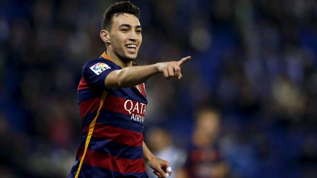 El Haddadi Bawa Barca ke Perempat Final Copa del Rey