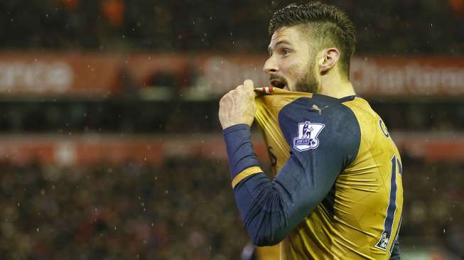 Tampil Tajam, Giroud Masih yang Tersubur di Kubu Arsenal